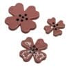 4leaf flower mosaic insert