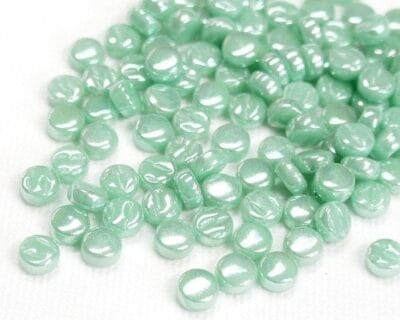 Aladdin Round Pale Teal Pearlized (50 Grams)