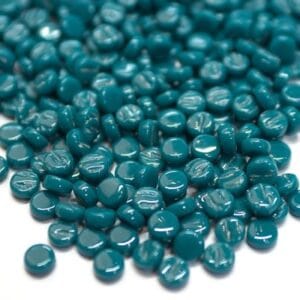 Aladdin Round Dark Teal Glossy (50 Grams)