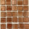 Copper Gold Fleck Mosaic Tiles