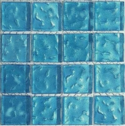 Metallic Texture Baby Blue 23 x 23 mm sheet of 16