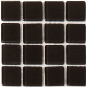 Crystal Glass Mosaic Black