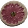 Flower Discs Medium Large Dark Pink D2 Each