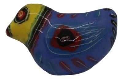 Fun Bird Blue/Red Facing Left