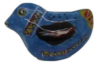 Fun Bird Blue/Red Facing Left