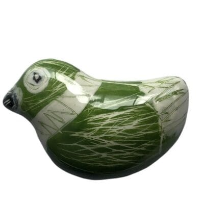 Fun Bird Green Facing Left