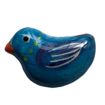 Fun Bird Blue Facing Left