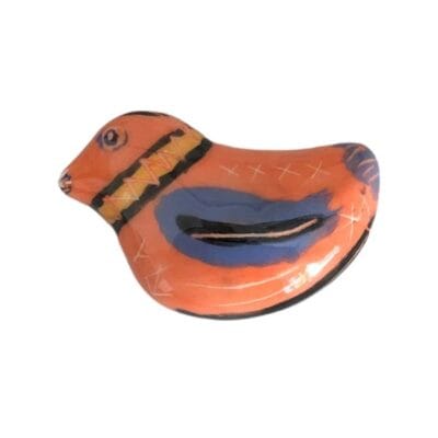 Fun Bird Orange Facing Left