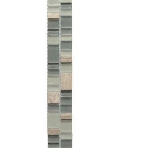 Glass & Stone Frosted Grey (30 by 4 cm)