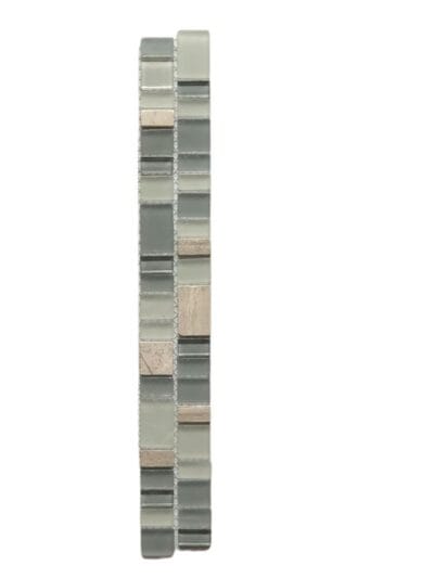 Glass & Stone Frosted Grey (30 by 4 cm)