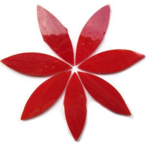 Large Petals Deep Red (7 Pieces)