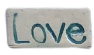 Love Green 3 x 1cm