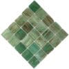 Green Gold Fleck Glass Sheet of 25