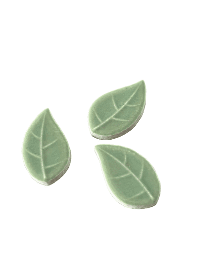 Minty Paisley Leaf Mosaic Insert