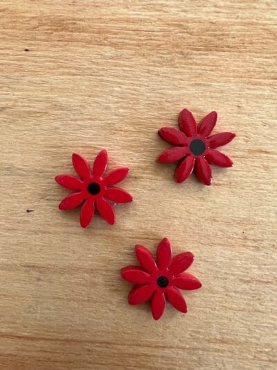 Star Flower Small Set of 3 Various Colours