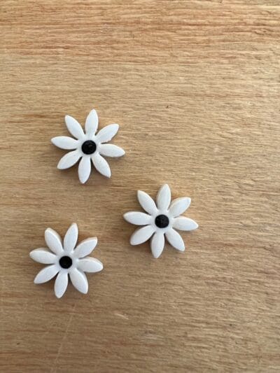 Star Flower Medium Set of 3 Various Colours