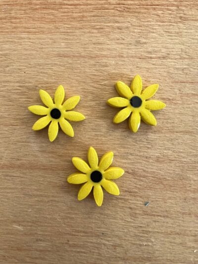 Star Flower Medium Set of 3 Various Colours