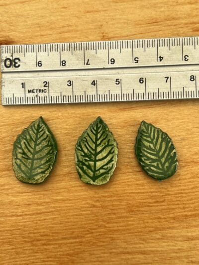 Leaves XS, S, M, L or XL Set of 3