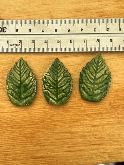 Leaves XS, S, M, L or XL Set of 3