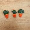 Cactus set of 3 various colours