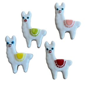 Llama Mosaic Insert Various Colors