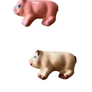 A little pig mosaic insert