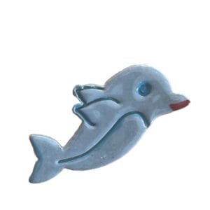 Small Dolphin Mosaic Insert