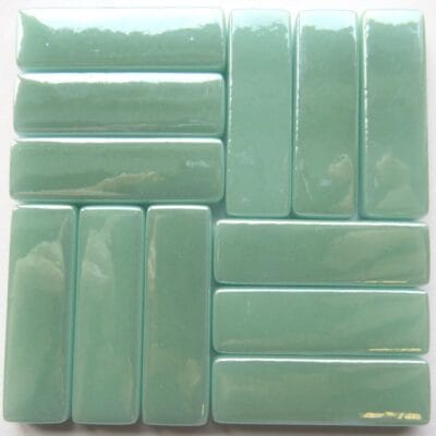 Rectangles_Pale_Teal_0013P Rectangles Pale Teal Pearlised 18 Pieces