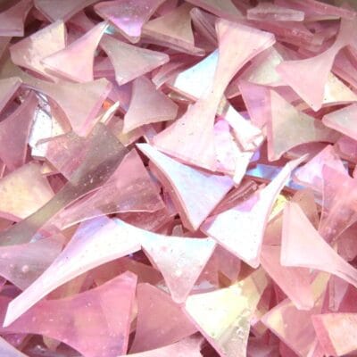 Rose-Bud-OC0011 Stained Glass Off Cuts Rosebud ( ±100 Grams)