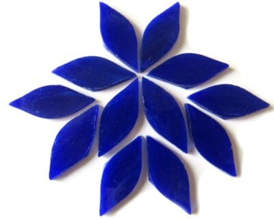 Small Petals Lapis Blue (12 Pieces)