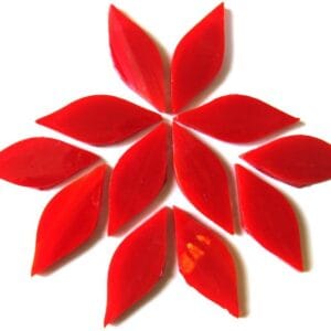 Small Petals Deep Red (12 Pieces)