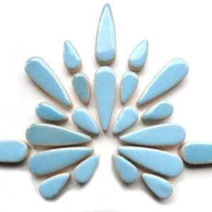 Teardrops-Azure-H172 Ceramic Tear Drops Azure (50 Grams)