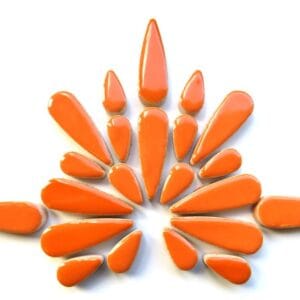 Teardrops-Popsicle-Orange-H6 Ceramic Tear Drops Popsicle Orange (50 Grams)