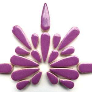 Teardrops-Pretty-Purple-H43 Ceramic Tear Drops Pretty Purple (50 Grams)