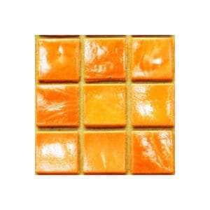 Venice Sodium Orange 1 Sheet 36 Tiles
