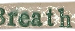 Breathe Green 3 x 1cm
