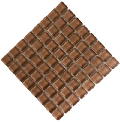 Micro Crystal Glass Baby Blue 10 x 10 mm sheet of 64