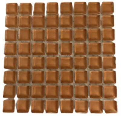 Micro Crystal Glass Baby Blue 10 x 10 mm sheet of 64