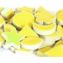 Ceramic Charms Yellow (100 Grams)