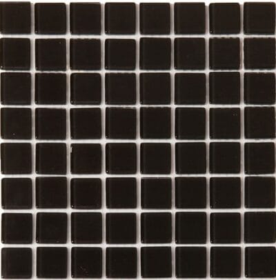 crystal glass black mosaic 1010