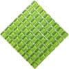 crystal1010-lime-green Micro Crystal Glass Lime Green 10 x 10 mm sheet of 64