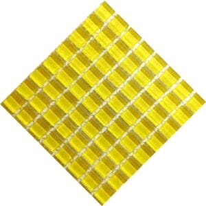 crystal1010-summer-sun Micro Crystal Glass Summer Sun 10 x 10 mm sheet of 64