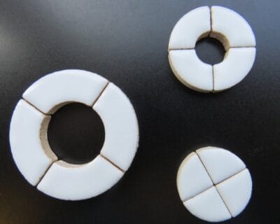 ctablh0003-White Ceramic Curves White (50 Grams)