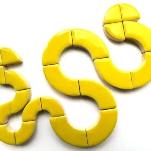 Ceramic Curves Citrus Yellow (50 Grams)