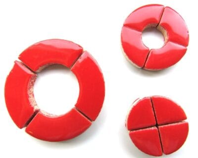 ctablh0401-Poppy-Red Ceramic Curves Poppy Red (50 Grams)