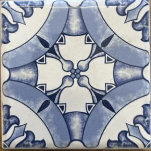 Delft Style 6 Ceramic Tile 10 by 10 2nd Grade