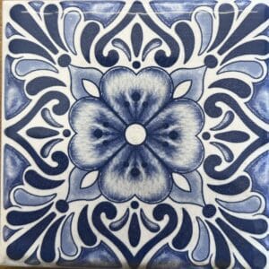 Delft Style 7 Ceramic Tile 10 by 10 2nd Grade