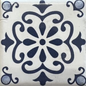 Delft Style 8 Ceramic Tile 10 by 10 2nd Grade