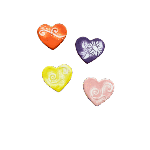 Pattern Hearts Small