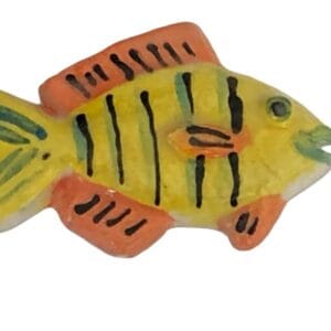 Fish Yellow Orange Facing Right